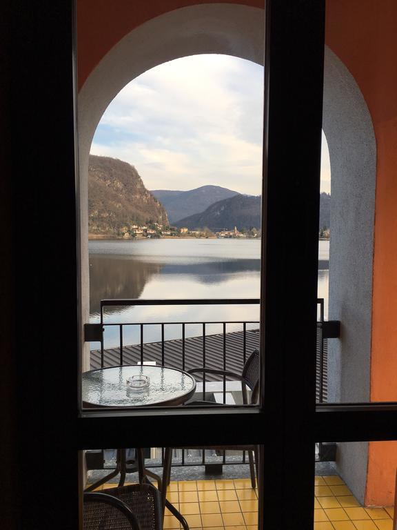 Hotel Socrate Lavena Ponte Tresa Exteriör bild